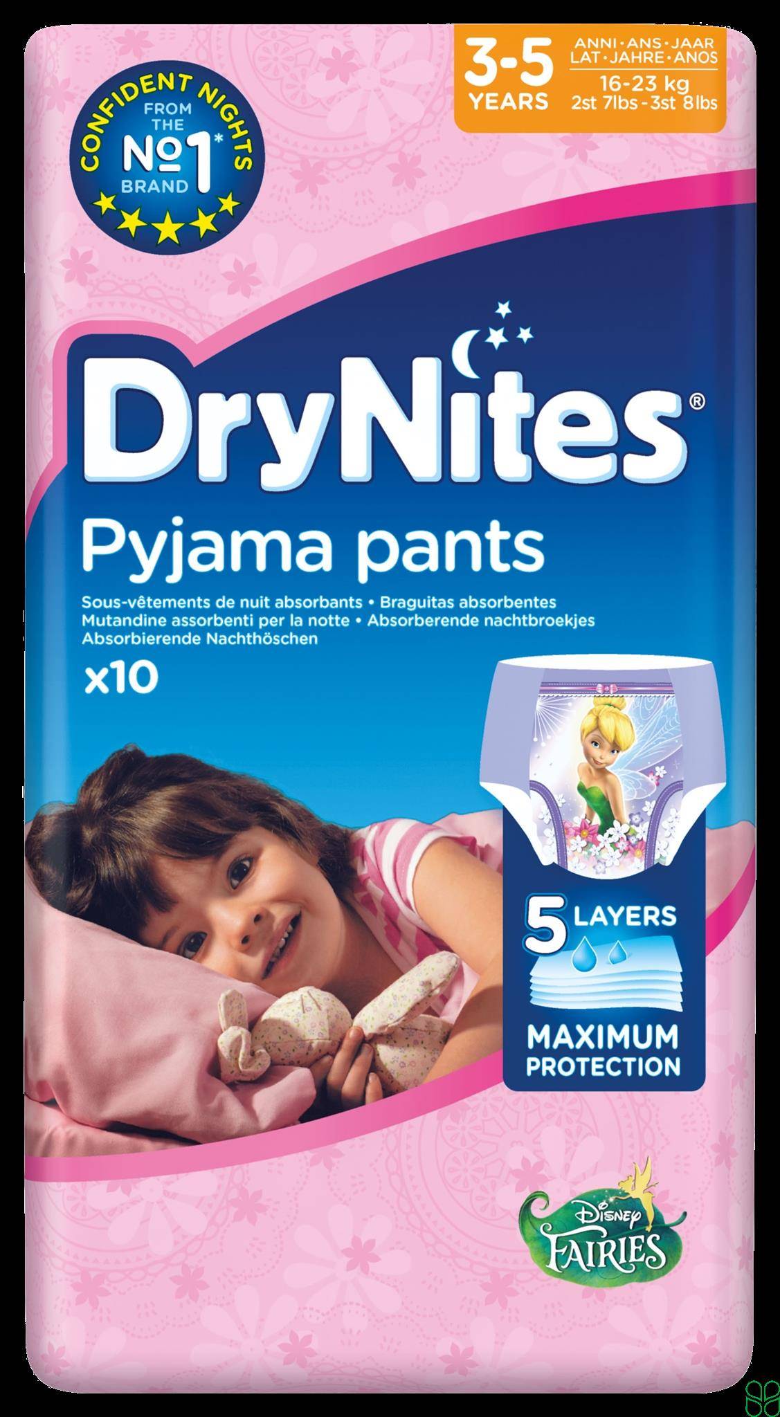 Vechter bevestigen Winst Huggies Drynites Pants Girl 3-5JR 16-23Kg 10 Stuks bestellen bij BENU Shop