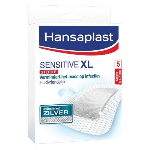 Consequent warmte Moedig aan Hansaplast Sensitive Wp XL 5 stuks bestellen bij BENU Shop