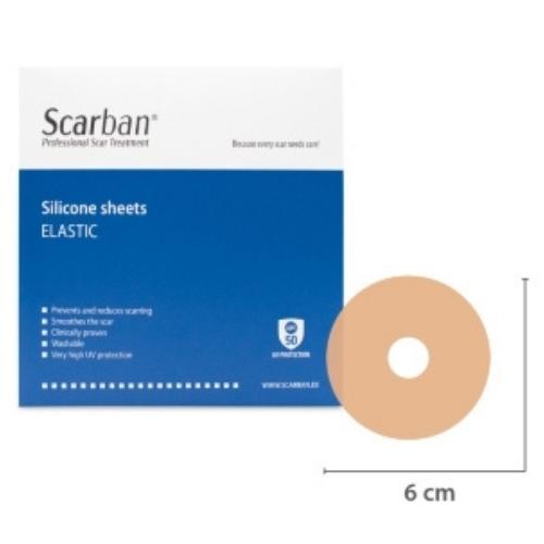 Scarban® Elastic siliconenpleister voor littekens Tepel bestellen BENU