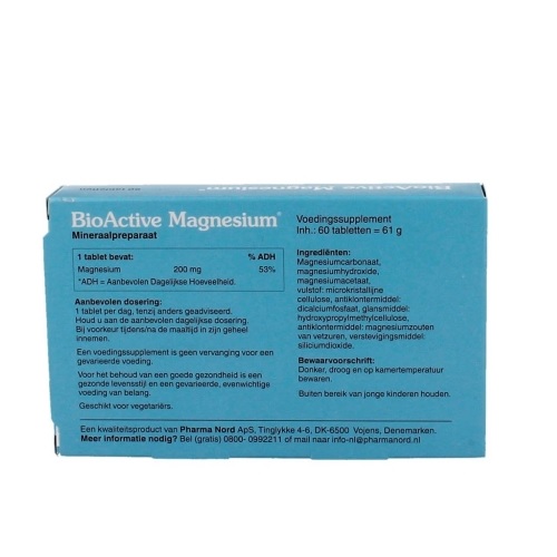 Magnesium 60 tabletten bestellen BENU Shop