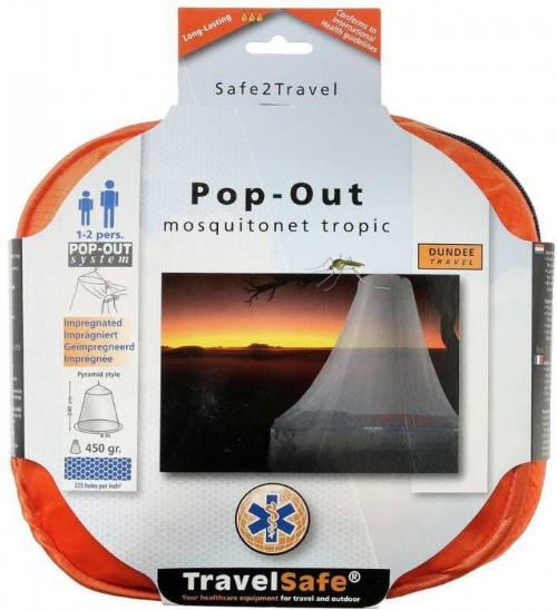 site niezen Aankondiging Travelsafe Mosquitonet Pop Out - Pyramide Tropenproof 1-2 Persoons kopen  OP=OP BENU Shop
