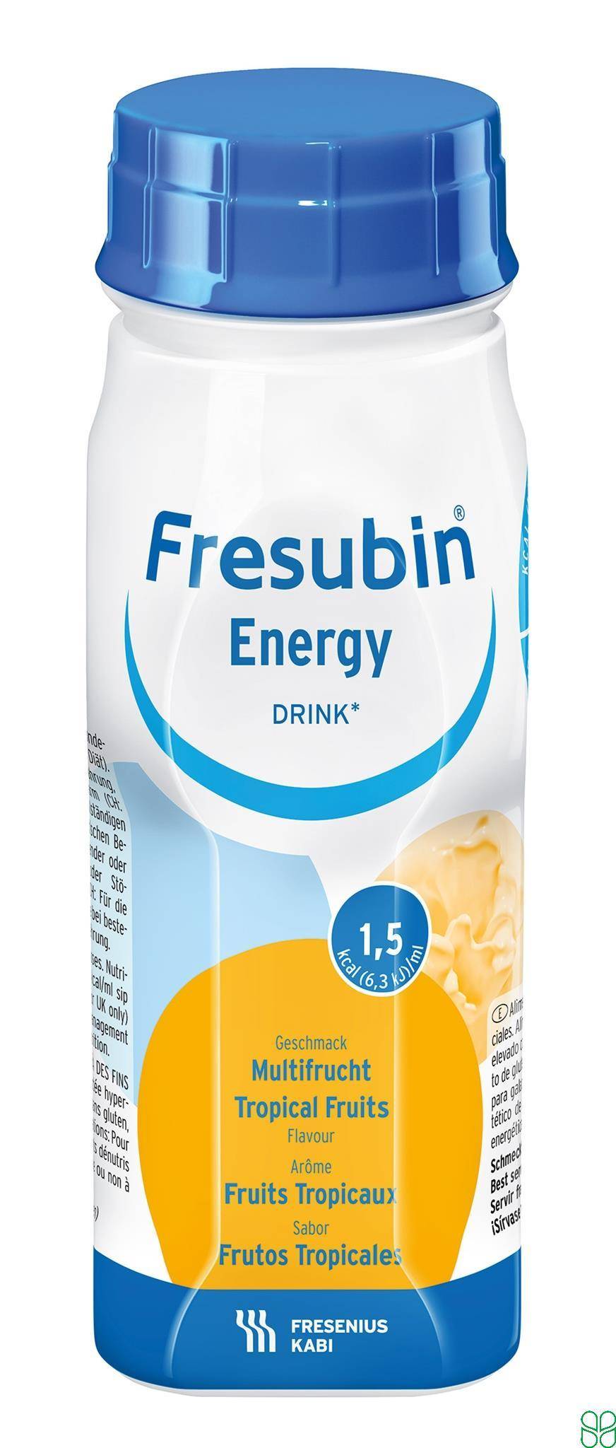 Fresubin Energy Drink Tropisch Fruit Flesjes 4 x 200ml