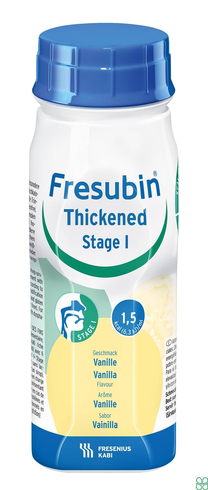 Fresubin Thickened Stage I Vanille Flesjes 4 x 200ml