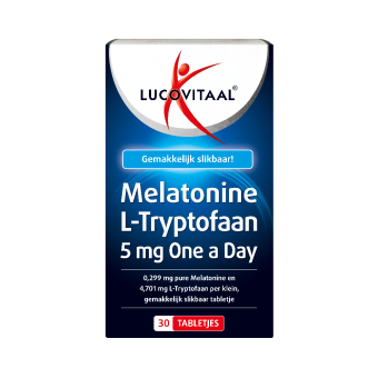 Lucovitaal Melatonine L-Tryptofaan tablet 30 st