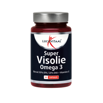 Lucovitaal Super Visolie Omega 3-6 Capsule 30 st