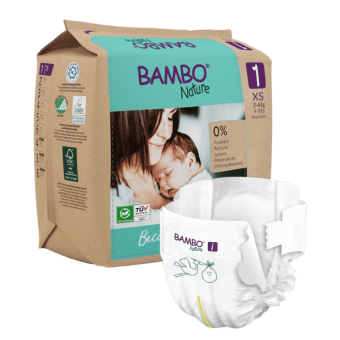 Bambo Nature Slip New Born 1 2-4KG Eco NG 22 stuks