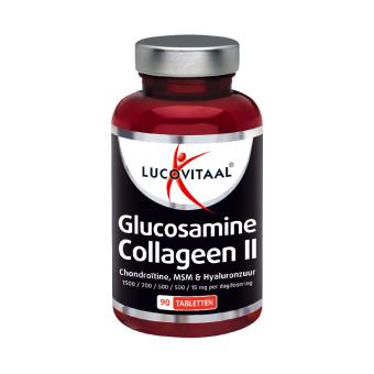 Lucovitaal Glucosamine Collageen type 2 90 stuks