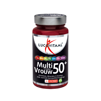 Lucovitaal Multi Compleet Vrouw 50+ Tablet 40 st