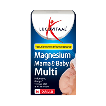 Lucovitaal Magnesium Mama & Baby Multi Capsule 30 st