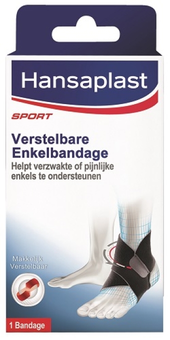 Hansaplast Sport Neopreen Verstelbare Enkelbandage 1 stuk