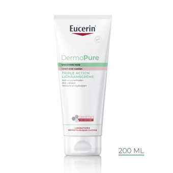 DermoPure Triple Action Lichaamscrème 200ml