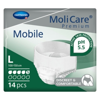 Molicare Premium Mobile 5 Druppels L Slips 14 stuks