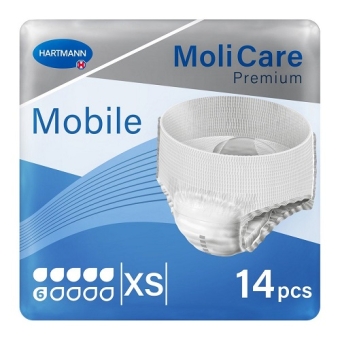 Molicare Premium Mobile 6 Druppels XS Pants 14 stuks