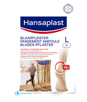 Hansaplast Blaarpleisters Groot Pleisters 5 stuks