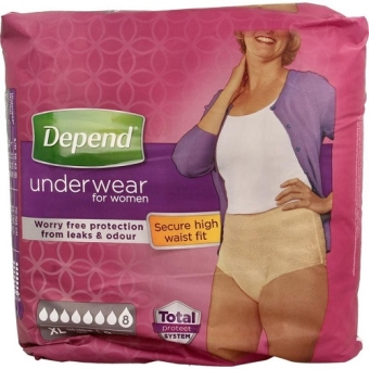Depend Underwear For Women Super XL Onderbroeken 9 stuks