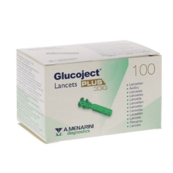 Glucoject Plus 33G Lancetten 100 stuks