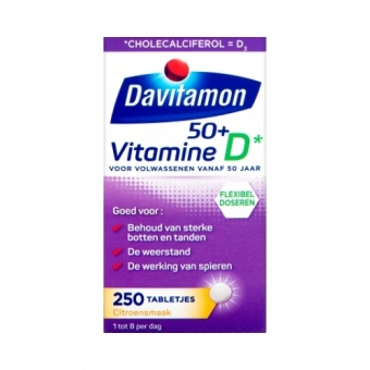 Beschrijving vacature privacy Davitamon D50+ Tabletten 250 stuks bestellen bij BENU Shop