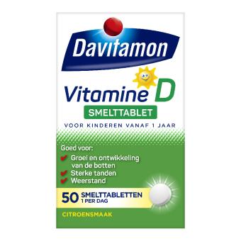 Davitamon D Kind Smelttabletten 50 stuks