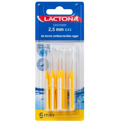 Lactona Easygrip XXS 2,5mm Ragers 6 stuks