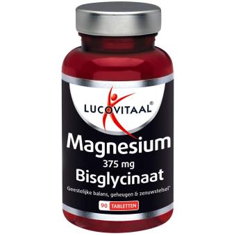 Lucovitaal Magnesium Bisglycinaat tablet 375mg