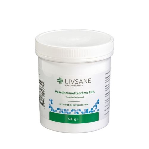 Livsane Vaselinelanettecrème 500g