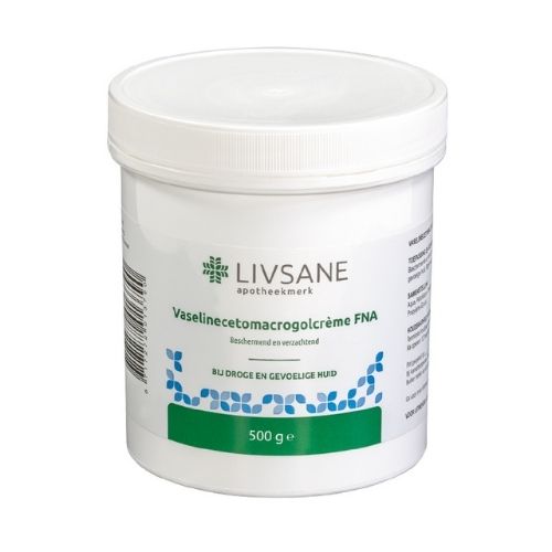 Livsane Vaselinecetomacrogolcrème 500g