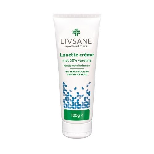 Livsane 50% Vaseline Lanettecrème  100g