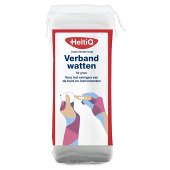 HeltiQ Verbandwatten 50 gram