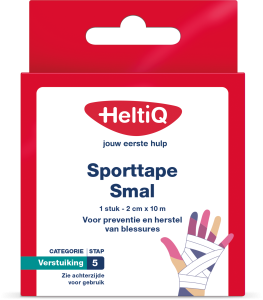HeltiQ Sporttape Smal 2 cm x 10 m