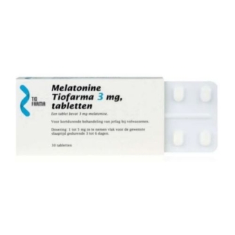 Tiofarma Melatonine 3mg Tabletten 30 stuks