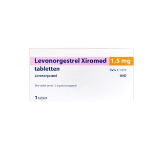 Xiromed Levonorgestrel 1,5mg Tablet 1 stuk