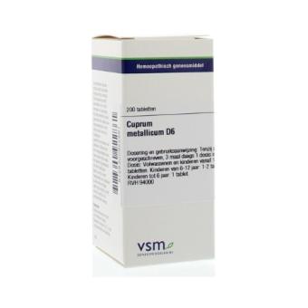 VSM Cuprum Metallicum D6 Tabletten