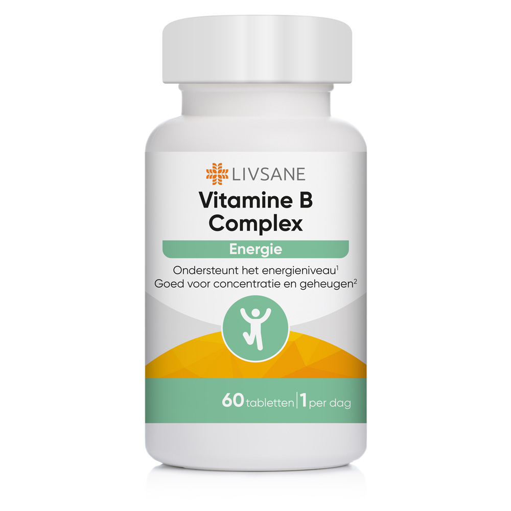 Livsane Vitamine B-Complex 60 stuks