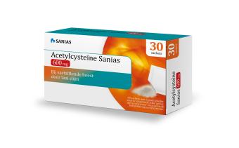 Sanias Acetylcysteïne Poeder 600mg sachet 30 stuks