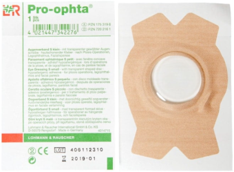 Pro-ophta Oogverband S 1 st